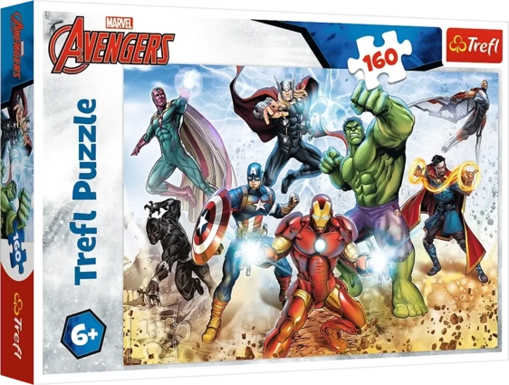 Trefl Marvel Avengers Ready to Save the World Puzzle - 160 Pcs