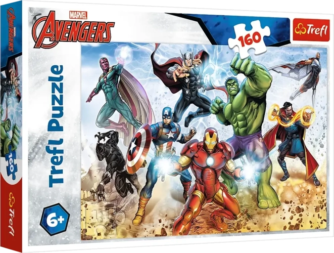 Trefl Marvel Avengers Ready to Save the World Puzzle - 160 Pcs