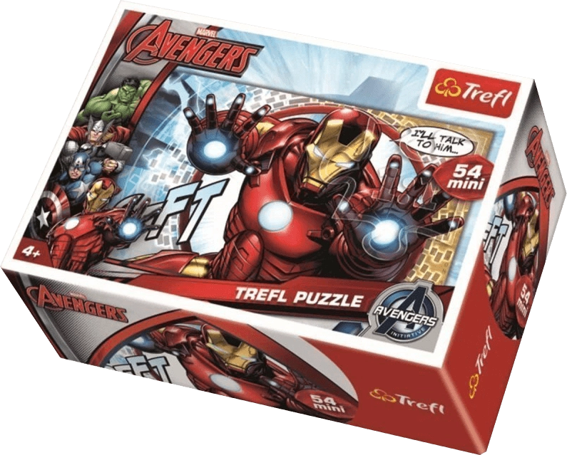 Trefl Marvel Avengers Iron Man All Mini Puzzle - 54 Pcs  for sale in Egypt from Games2Egypt