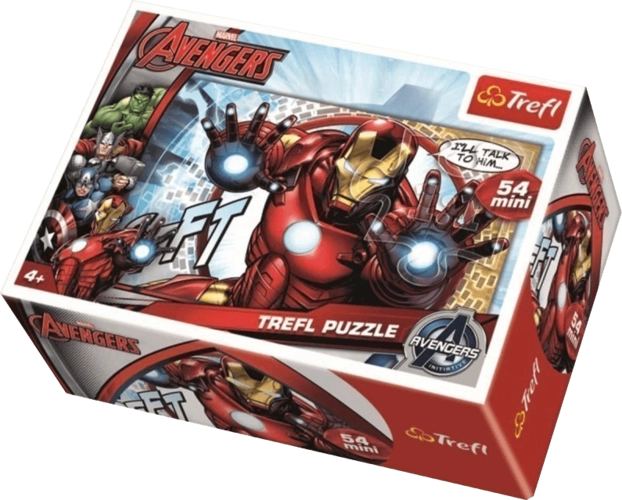 Trefl Marvel Avengers Iron Man All Mini Puzzle - 54 Pcs  for sale in Egypt from Games2Egypt