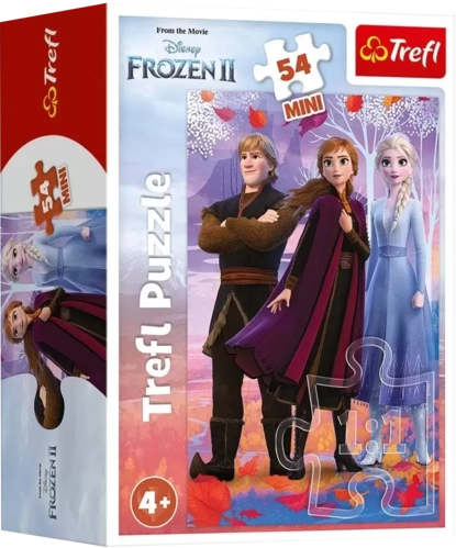 Trefl Disney Frozen 2 Anna and Elsa Mini Puzzle - 54 Pcs