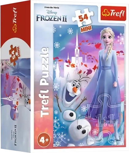 Trefl Disney Frozen 2 Olaf and Elsa Mini Puzzle - 54 Pcs