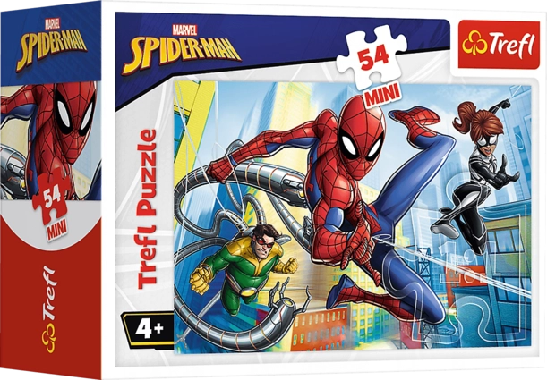 Trefl Marvel Spider Man World Mini Puzzle - 54 Pcs