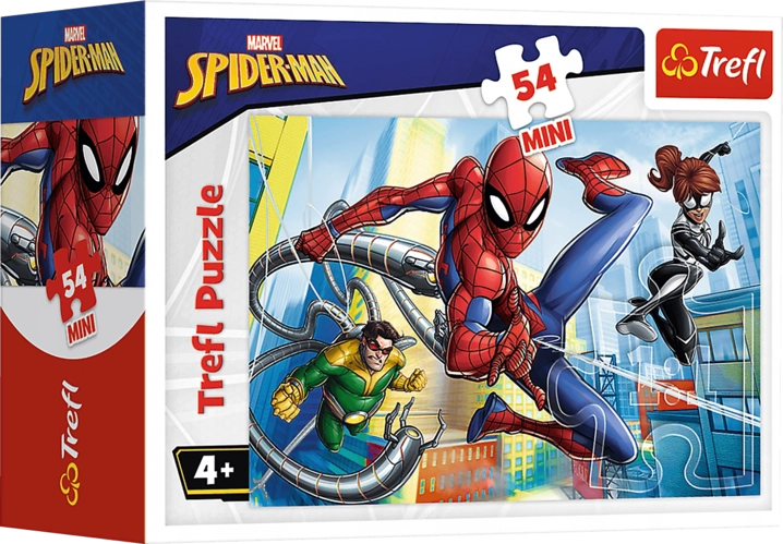 Trefl Marvel Spider Man World Mini Puzzle - 54 Pcs