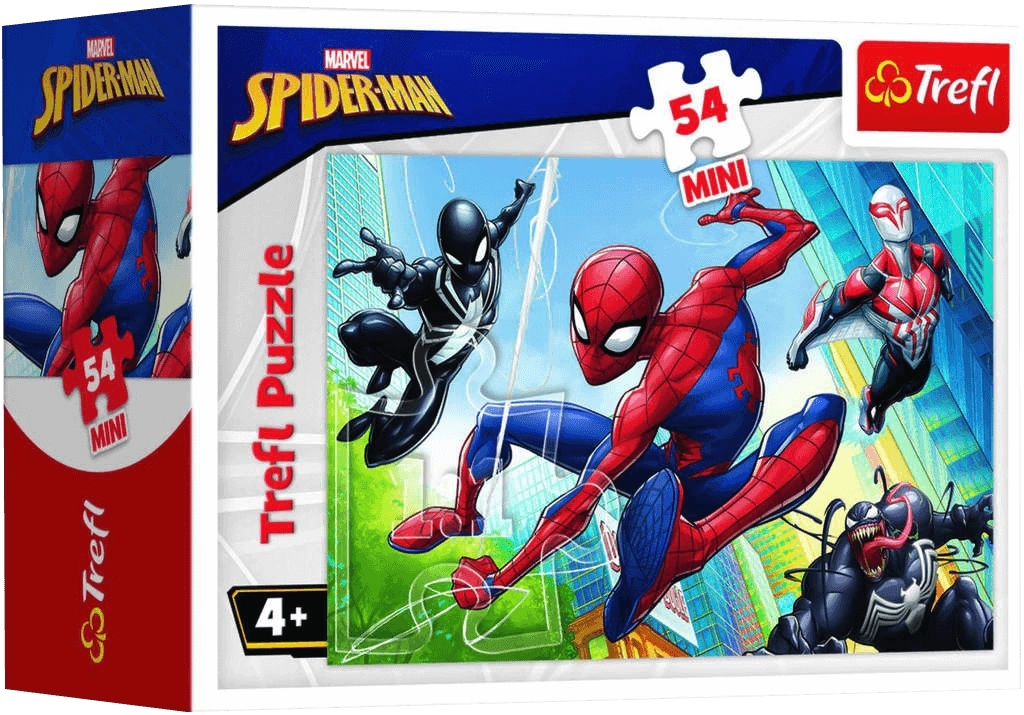 Trefl Marvel Spider-Man with Costumes Mini Puzzle - 54 Pcs  for sale in Egypt from Games2Egypt