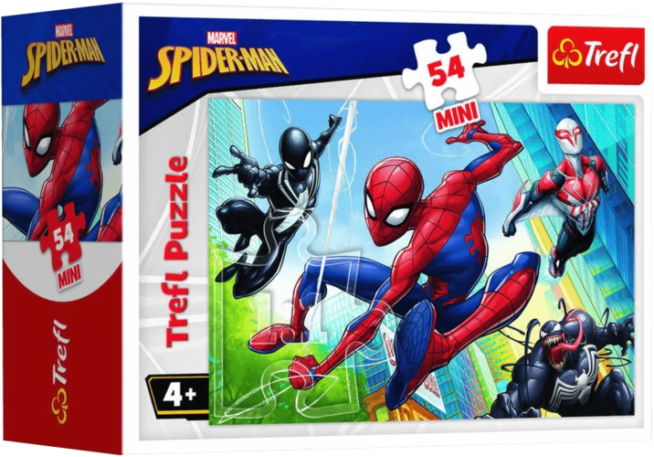 Trefl Marvel Spider-Man with Costumes Mini Puzzle - 54 Pcs