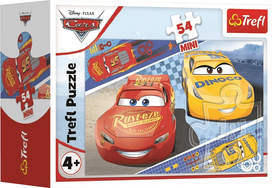 Trefl Cars 3 Mini Puzzle - 54 Pcs  for sale in Egypt from Games2Egypt