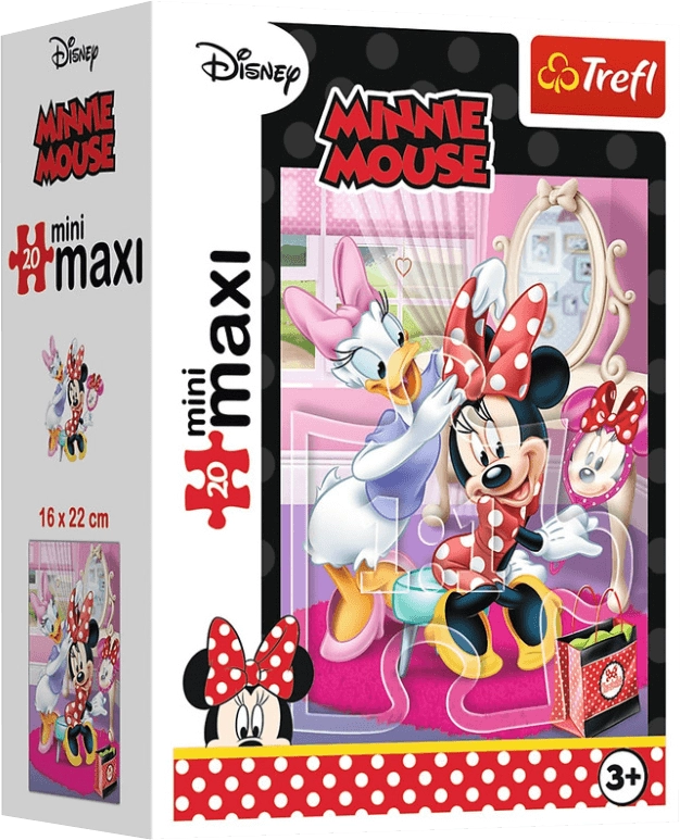 Trefl Minnie Mouse Mini Puzzle - 20 Pcs  for sale in Egypt from Games2Egypt