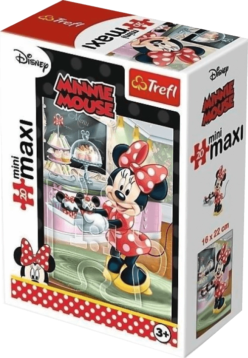 Trefl Minnie Mouse with Cakes Mini Puzzle - 20 Pcs  for sale in Egypt from Games2Egypt