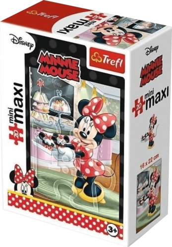 Trefl Minnie Mouse with Cakes Mini Puzzle - 20 Pcs