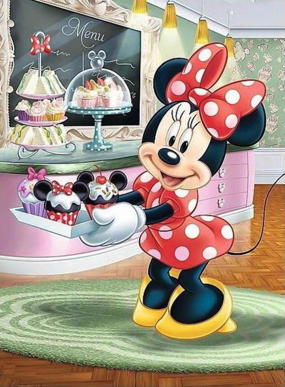 Trefl Minnie Mouse with Cakes Mini Puzzle - 20 Pcs  for sale in Egypt from Games2Egypt