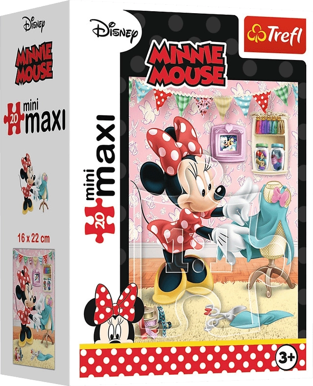 Trefl Minnie Mouse Knitting Mini Puzzle - 20 Pcs  for sale in Egypt from Games2Egypt