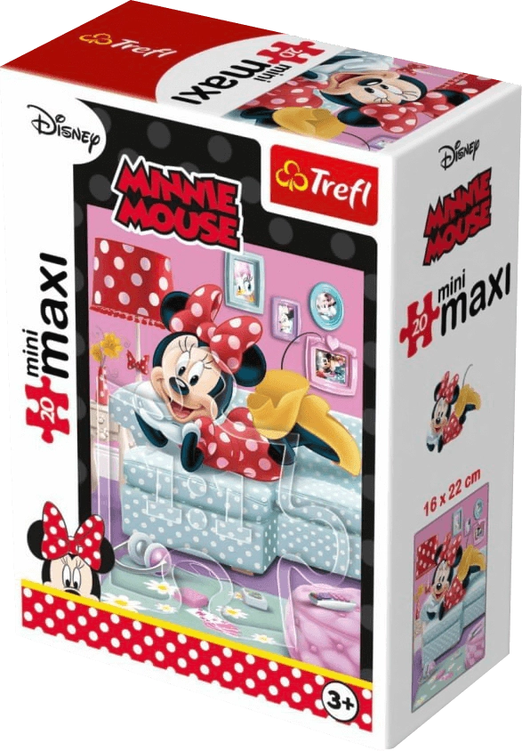 Trefl Minnie Mouse Relaxing Mini Puzzle - 20 Pcs  for sale in Egypt from Games2Egypt