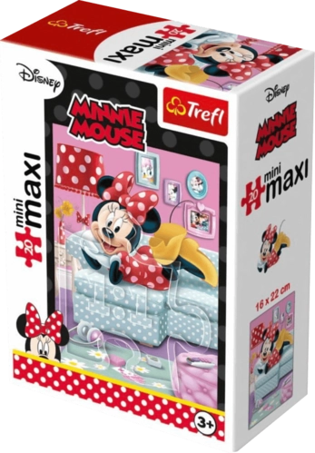 Trefl Minnie Mouse Relaxing Mini Puzzle - 20 Pcs  for sale in Egypt from Games2Egypt