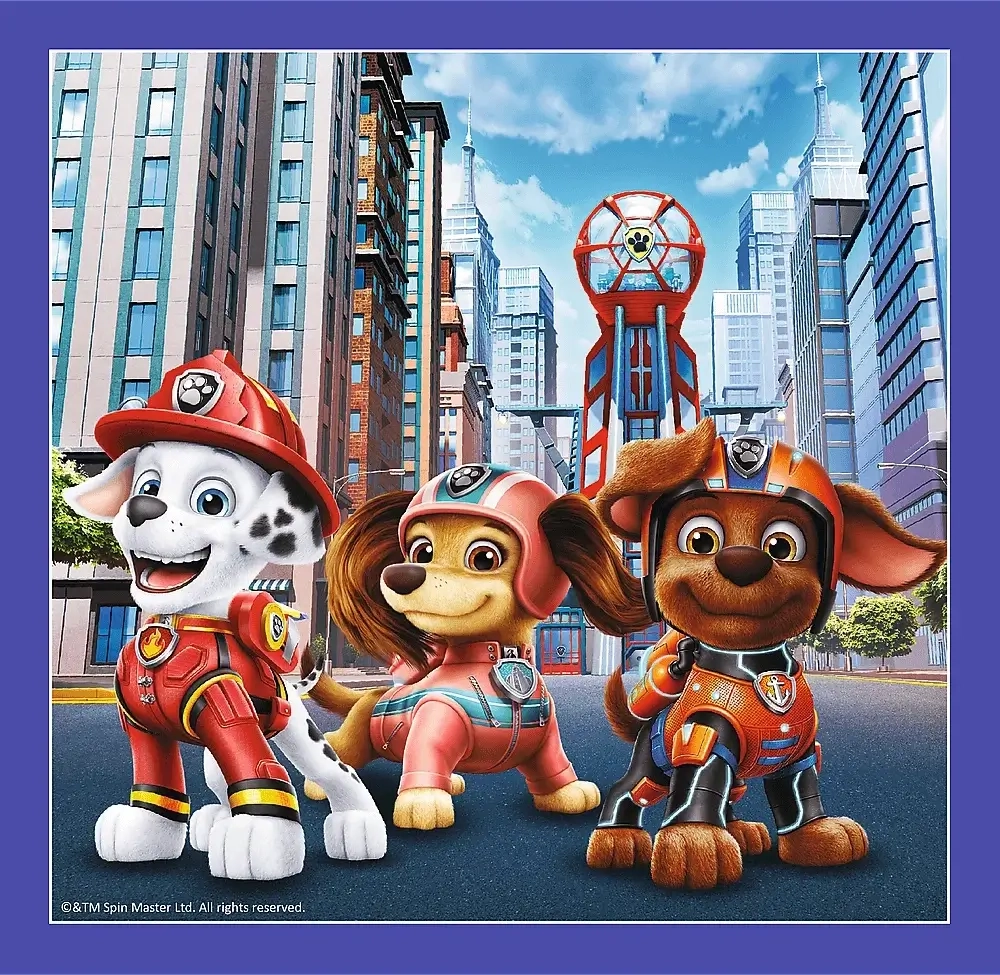 Trefl 3 in 1 Paw Patrol Puzzle - 50 + 36 + 20  for sale in Egypt from Games2Egypt