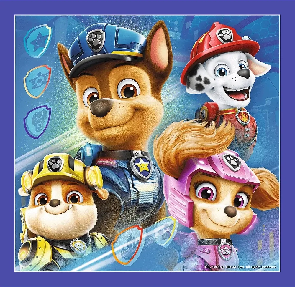 Trefl 3 in 1 Paw Patrol Puzzle - 50 + 36 + 20  for sale in Egypt from Games2Egypt