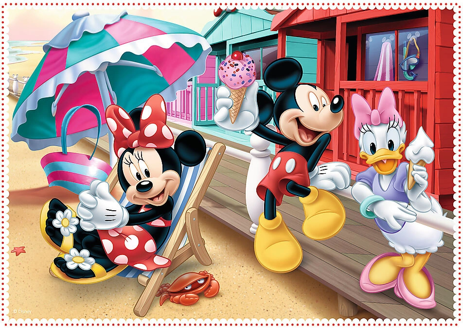 Trefl 4 in 1 Disney Minnie with Friends Puzzle - 24 + 20 + 15 +12  for sale in Egypt from Games2Egypt