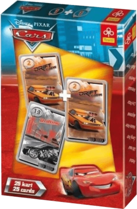 Trefl Black Peter Cars Card Game - 25 Cards