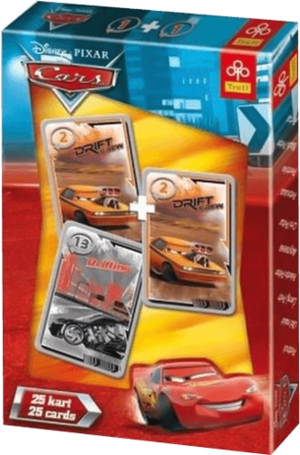 Trefl Black Peter Cars Card Game - 25 Cards