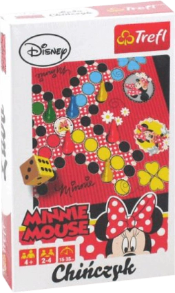 Trefl Minnie Mouse Ludo Mini Board Game