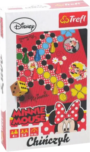 Trefl Minnie Mouse Ludo Mini Board Game