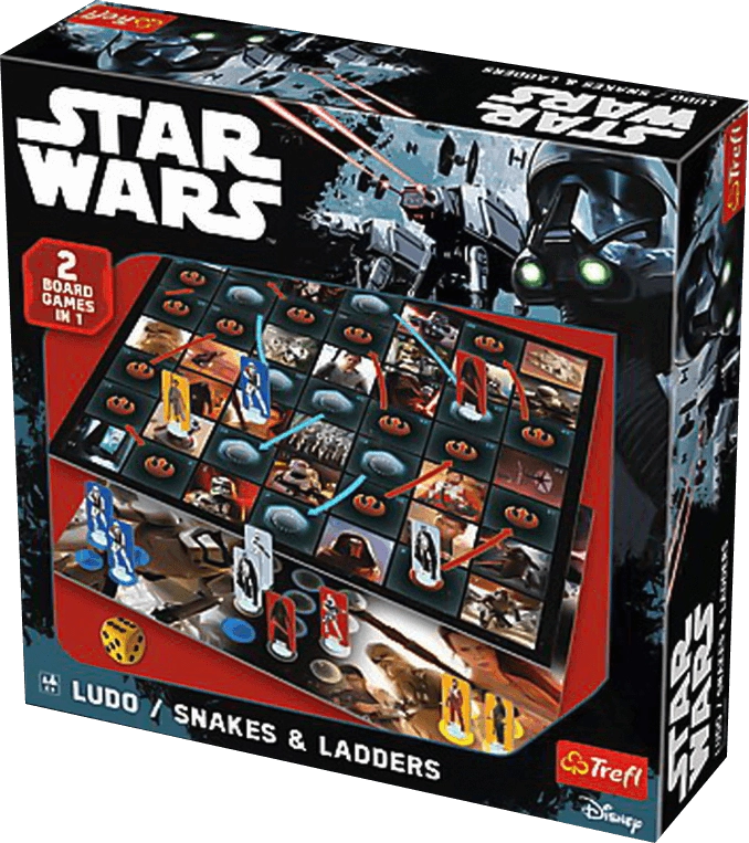 Trefl Star Wars Snakes & Ledders and Ludo Board Game  for sale in Egypt from Games2Egypt