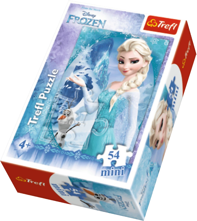 Trefl Disney Frozen Elsa Mini Puzzle - 54 Pcs  for sale in Egypt from Games2Egypt