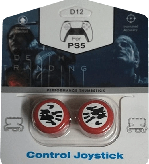 Death Stranding Analog Freek and Grips for PS5 and PS4 - Red  for sale in Egypt from Games2Egypt