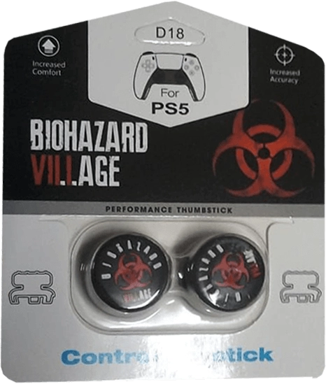 Biohazard Village Analog Freek and Grips for PS5 and PS4 - Black  for sale in Egypt from Games2Egypt