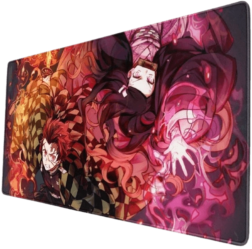 Anime: Demon Slayer (Kimetsu no Yaiba) RGB Gaming Mouse Pad - Large  for sale in Egypt from Games2Egypt