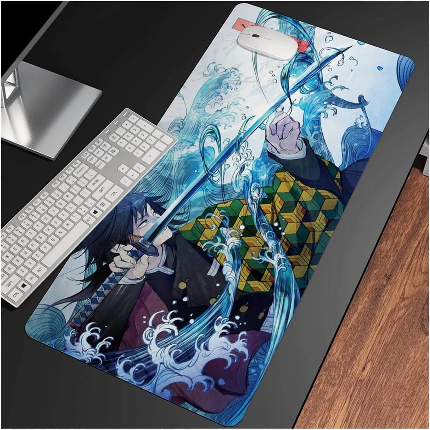 Anime: Demon Slayer RGB Gaming Mouse Pad - Large  for sale in Egypt from Games2Egypt