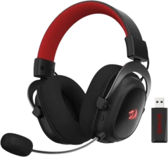 Redragon H510 PRO Zeus-X RGB Wireless Gaming Headset - Black and Red - Open Sealed