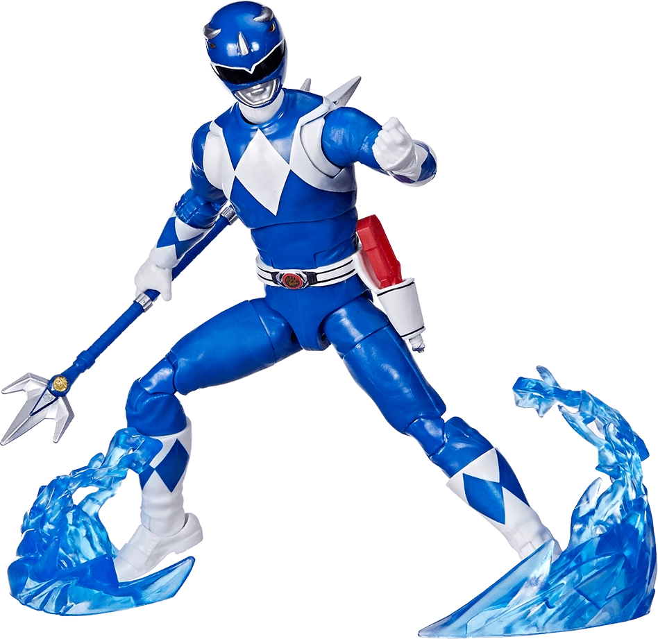 Hasbro Power Rangers - Mighty Morphin Blue Ranger - 6-Inch Action Figure  for sale in Egypt from Games2Egypt