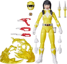 Hasbro Power Rangers - Mighty Morphin Yellow Ranger - 6-Inch Action Figure