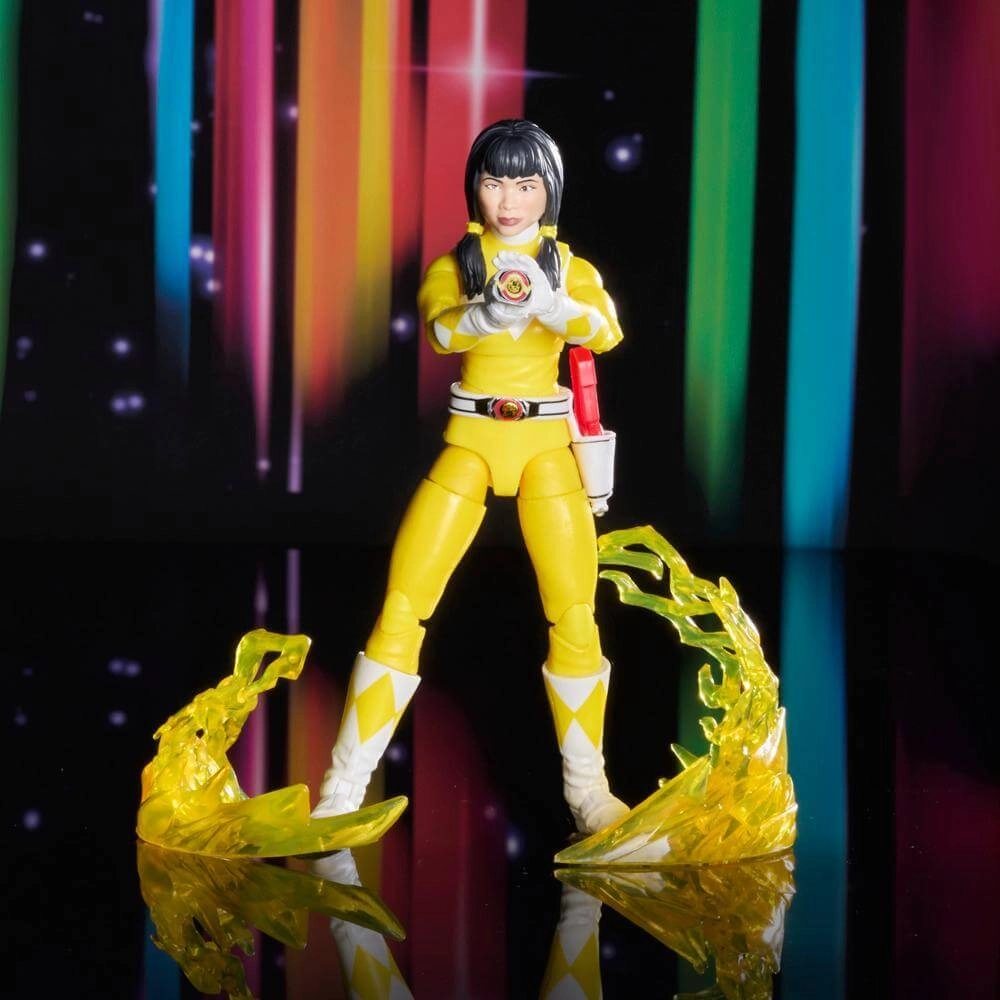 Hasbro Power Rangers - Mighty Morphin Yellow Ranger - 6-Inch Action Figure  for sale in Egypt from Games2Egypt