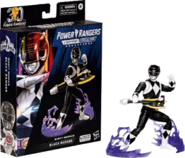 Hasbro Power Rangers - Mighty Morphin Black Ranger - 6-Inch Action Figure  for sale in Egypt from Games2Egypt