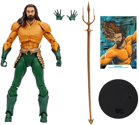 McFarlane Toys DC Multiverse - Aquaman and the Lost Kingdom - 7-Inch Aquaman Action Figure  for sale in Egypt from Games2Egypt