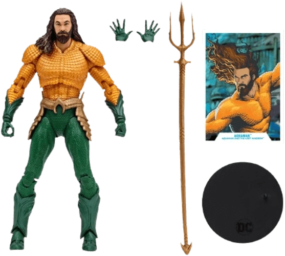 McFarlane Toys DC Multiverse - Aquaman and the Lost Kingdom - 7-Inch Aquaman Action Figure  for sale in Egypt from Games2Egypt