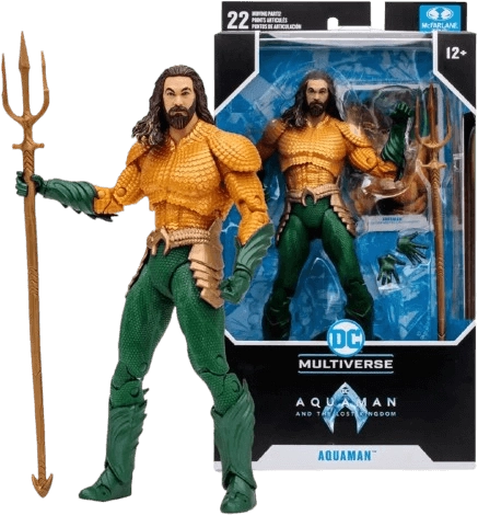 McFarlane Toys DC Multiverse - Aquaman and the Lost Kingdom - 7-Inch Aquaman Action Figure  for sale in Egypt from Games2Egypt