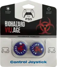 Biohazard Village Analog Freek and Grips for PS5 and PS4 - Blue (91284)