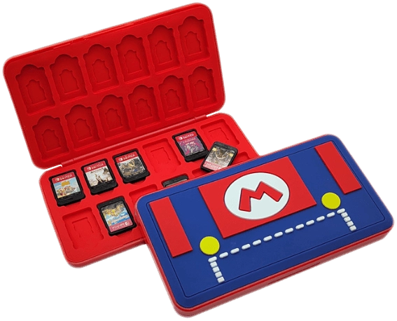 Mario Suite Game Card Holder 24 Storage Case for Nintendo Switch   for sale in Egypt from Games2Egypt