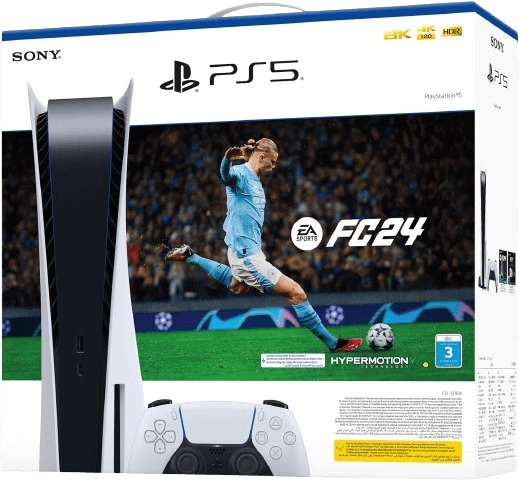 PlayStation 5 Console + EA SPORTS FC 24 Voucher - (1y) Warranty  for sale in Egypt from Games2Egypt