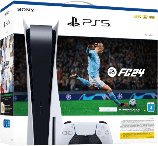 PlayStation 5 Console + EA SPORTS FC 24 Voucher - (1y) Warranty  for sale in Egypt from Games2Egypt