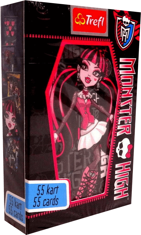 Trefl Monster High Card Game (55 Cards)  for sale in Egypt from Games2Egypt