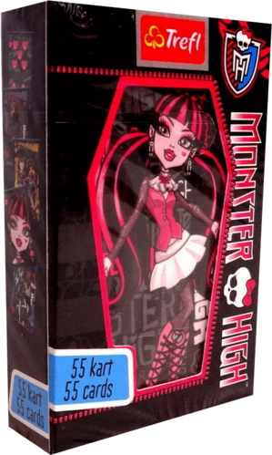 Trefl Monster High Card Game (55 Cards)  for sale in Egypt from Games2Egypt