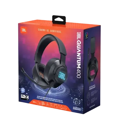 JBL Quantum 400 Wired Gaming Headset - Black - Open Sealed  for sale in Egypt from Games2Egypt