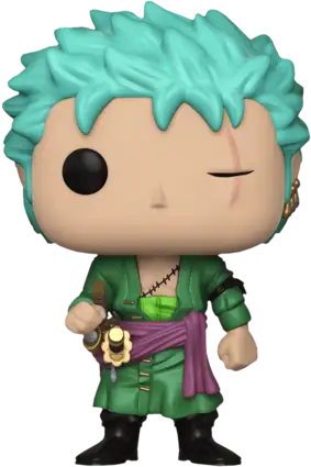 Funko Pop! Anime: One Piece - Roronoa Zoro (GW)(Exc)