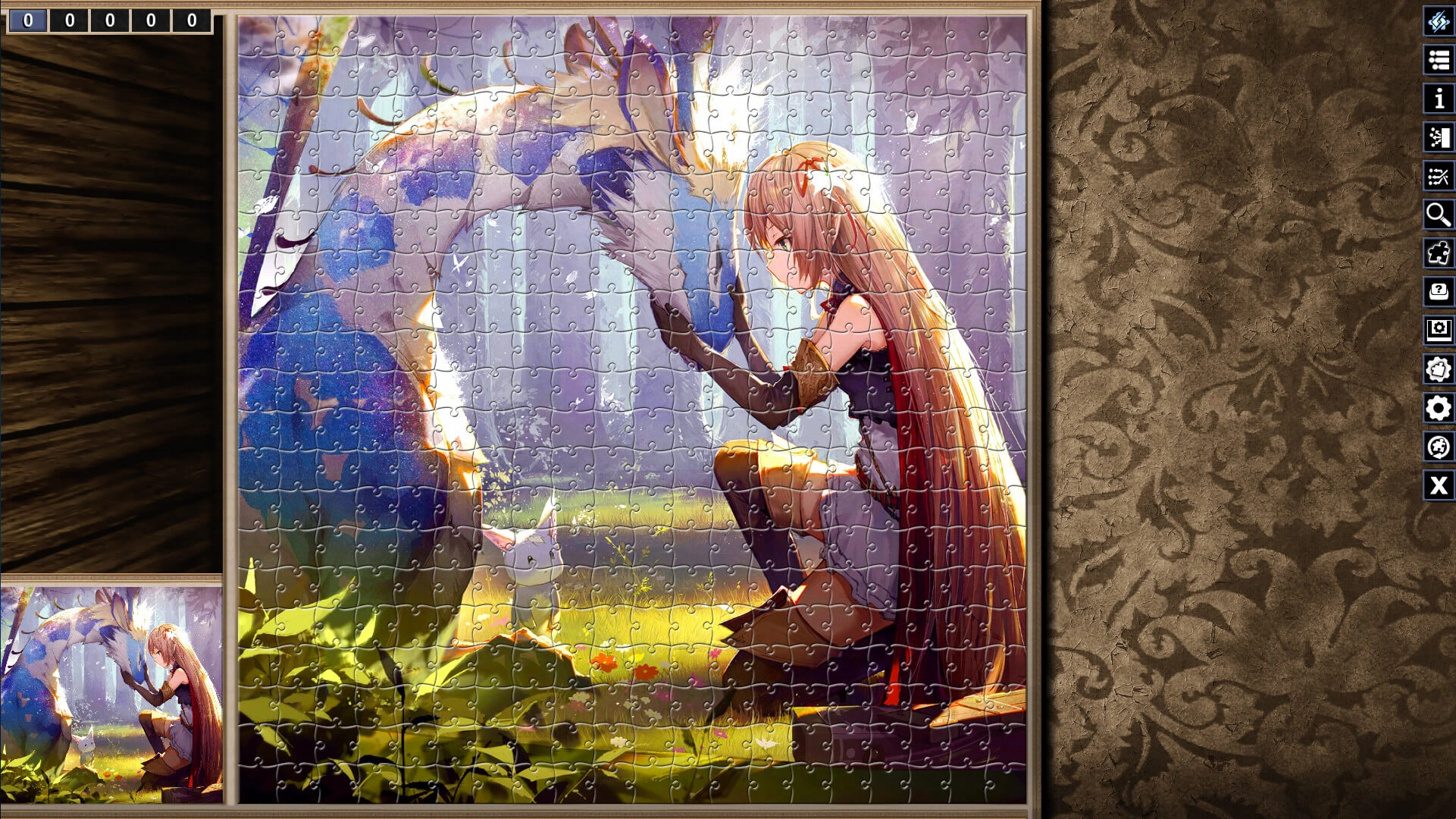 Pixel Puzzles Illustrations & Anime - Jigsaw Pack: Legendary Beasts  for sale in Egypt from Games2Egypt