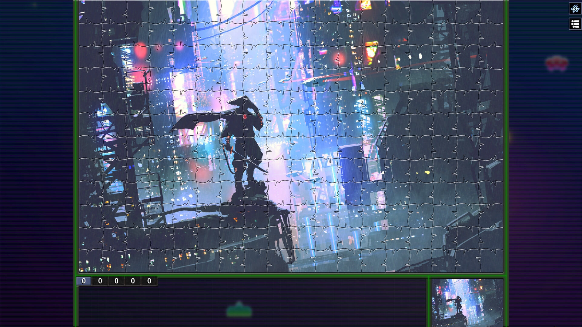 Pixel Puzzles Illustrations & Anime - Jigsaw Pack: Cyberpunk  for sale in Egypt from Games2Egypt