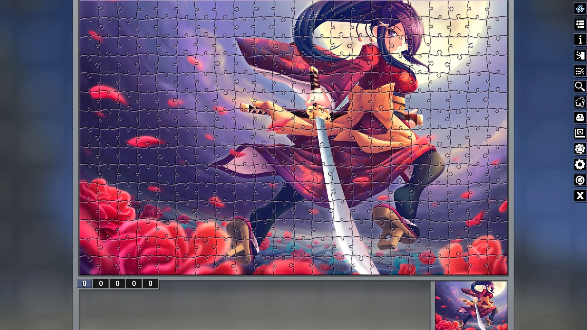 Pixel Puzzles Illustrations & Anime - Jigsaw Pack: Samurai  for sale in Egypt from Games2Egypt